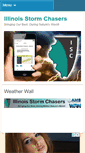 Mobile Screenshot of illinoisstormchasers.com